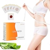 30 Parches para Abdomen,Cintura y Piernas,Parches Naturales de Moldeado Corporal y Slim Patches, Reducción de Grasa,Cuidado de la Figura,Uso Diario,Comodidad y Absorción Rápida, Para Hombre y Mujer