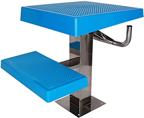 Plataforma de salida para piscina Katzowen con dos peldaños miniatura 1
