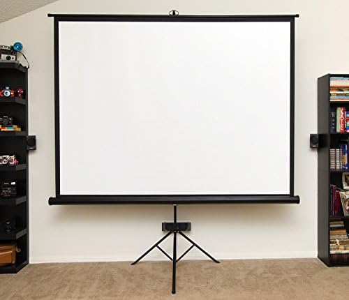 Insight 100 inch 4:3 Ratio Tripod Ultra HD Projector Screen w/ Bonus Carrying Bag Included