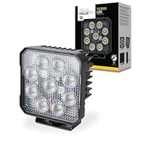 HELLA Valuefit TS3000 LED Arbeitsscheinwerfer 12V - 24V 3000 echte Lumen Nahfeldausleuchtung starke Lichtleistung in kompaktem Design Offroad LED Scheinwerfer für Traktor LKW SUV ATV - 1GA 357 112-002