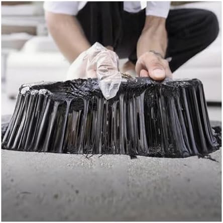 Waterproof Roof Repair Tape - Self-Adhesive Aluminum Foil Bitumen Sealant for Insulation, Walls, Floors, Windows & Lofts (100x1000cm) - Durable Rubberized Asphalt Solution for Effective Sealing