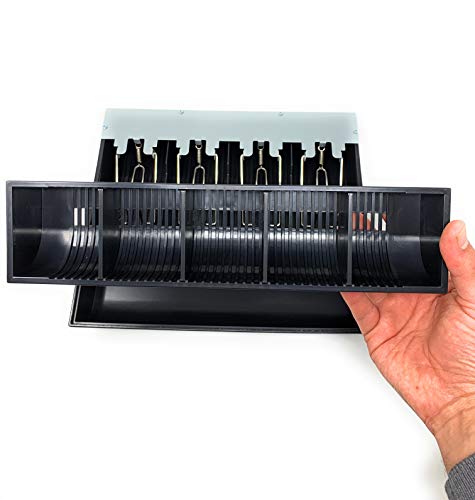 Certus Global Cash Drawer Insert Tray 4 Bills/5 Coins- 11.81" X 10.13" X 2.19" #TOP7
