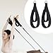 Yiju 2Pcs Pilates Double Loop Straps for Reformer,Exercise Equipment Nonslip Gym Pilates Straps for Ankle Yoga Gymnastics Adults