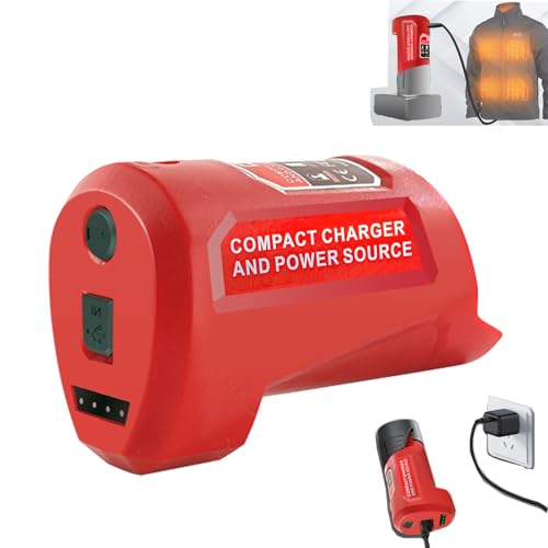 M12 USB Power Source Charger Adapter for Milwaukee M12 12V B