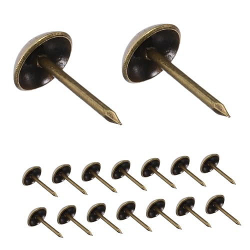 Sosoport 500個 り 室 飾用釘 画鋲:金属製 画鋲 製金具仕 - 13mmx7mm け釘 装飾用 し