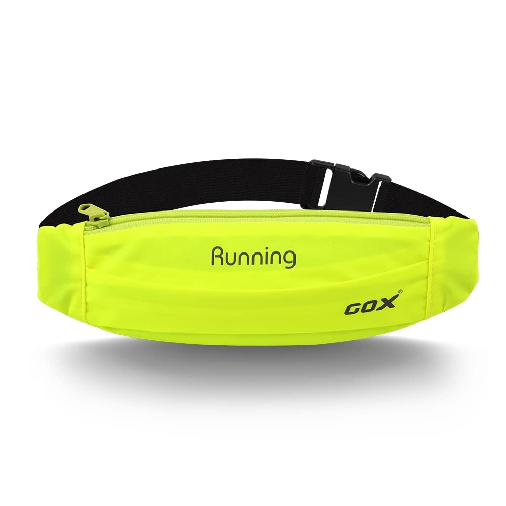 Gox Running Pouch Belt,Phone Holder Waist Pack iPhone for Men and Women Hiking Walking Traveling, green