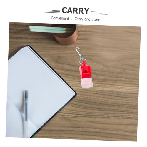 Set de 10 silbatos para árbitro con protector de boca y caja miniatura 3