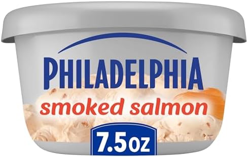 Philadelphia Flavored Cream Cheese Spread, Smoked Salmon, 7.5 oz