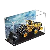 Materiale acrilico ad alta trasparenza: vetrina acrilica per Lego 42030 Loader Solo vetrina. Realizzata in acrilico trasparente di alta qualità con un'eccellente resistenza agli urti e alta trasparenza, questa scatola offre un'eccellente protezione per la tua collezione da polvere, umidità e danni, garantendo al contempo la perfetta