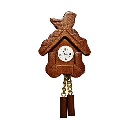 Miniature Wooden Cuckoo Clock
