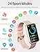 SHANG WING Smart Watch for Women,1.47″ Slim Fitness Tracker with Heart Rate & SpO2 Monitor,Sleep & Menstrual Tracking,IP68 Waterproof for Android iOS