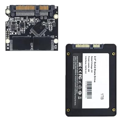 TICOWTEK 2TB Internal SSD SATA III 6Gb/s 2.5” Solid State Drive 3D NAND TLC Flash Advanced SSD Hard Drive Read Speed Up to 560MB/s Upgrade Performance for Laptop,Desktop,All-in-one PC (1, TB)