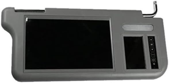 7 Inch Car Sunvisor Interior Rear View Mirror Screen LCD Monitor DVD/VCD/AV/TV Player Rear Camera Sun Visor