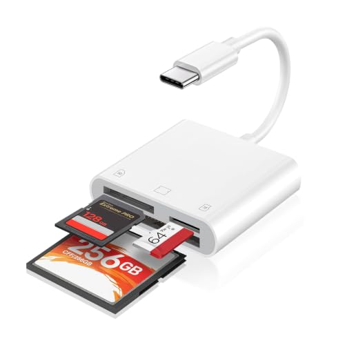 3-in-1 USB-C SD Card Reader