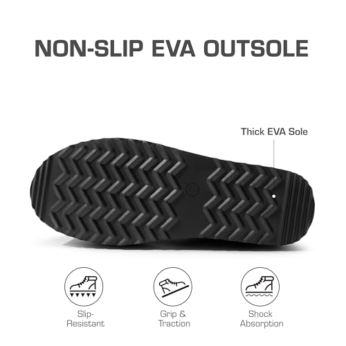 DREAM PAIRS Genuine Suede Classic Platform Boots for Women Water Resistant FuzzyClassic Ankle Winter Snow Low Boots with DIY Bows Faux Fur Lining Memory Foam Anti-Slip,Size 7.5,Grey,SDSB2428W