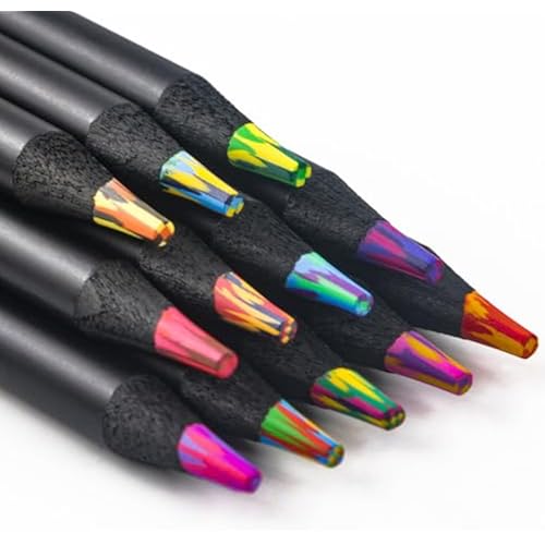Art Supplies,12-Color Rainbow Colored Pencils Set, Teen Girl Gifts Trendy Stuff, Arts and Crafts for Kids Ages 8-12, Gifts for 5-12 Year Old Girl, Party Favors for Kids 8-12.