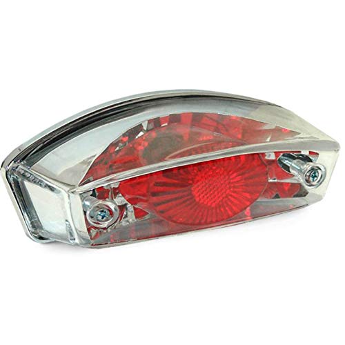 Codice: CA-77204328F One by Camamoto Faro Stop Posteriore Completo (cod 77204328F Faro Posteriore Stop Trasparente Lexus Compatibile con malaguti f12 / Ducati Monster/derbi Senda)