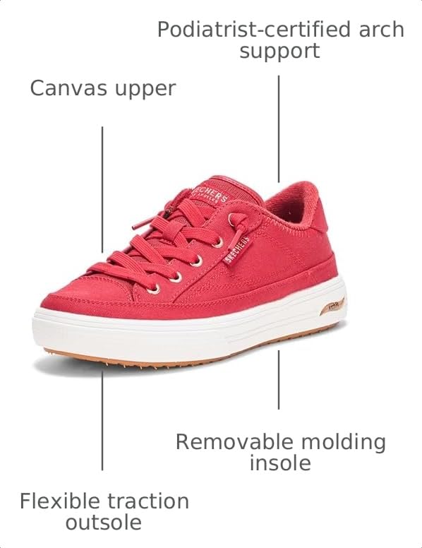 Image of Skechers Women's Arch Fit Arcade-See Ya There Hands Free Slip-ins Sneaker