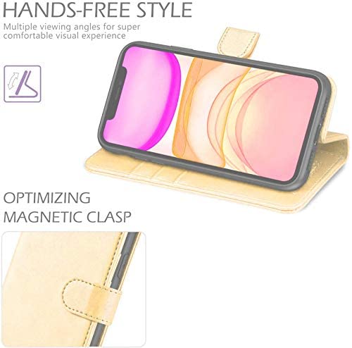 Image of Dkandy Vintage Faux Leather Wallet Flip Case Back Cover Magnetic Closure Flip Cover for Oneplus 11R 5G (Nude Pink)