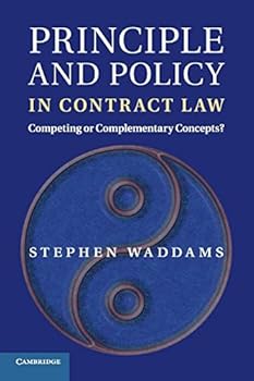 Paperback Principle and Policy in Contract Law Book