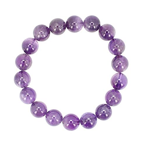 Bracelet améthyste 8mm pour méditation et harmonie spirituelle