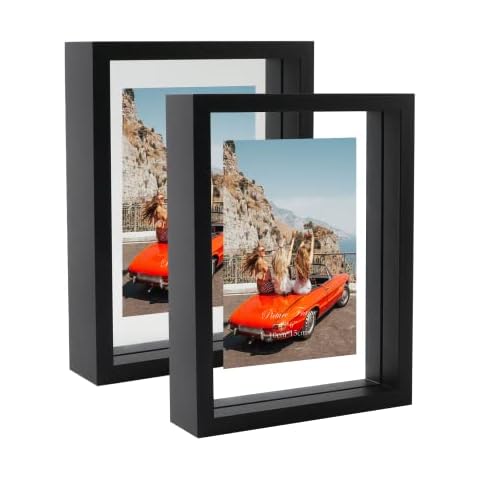 EXYGLO Cadres Photo Flottants 10x15 Cover