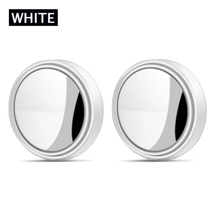 Image of Even 2 Piece 2 inch Round Blind Spot Mirror, 360-Degree Rotatable Safety Auxiliary Mirror for Car Side View, Easy Installation with Self-Adhesive, 2-P