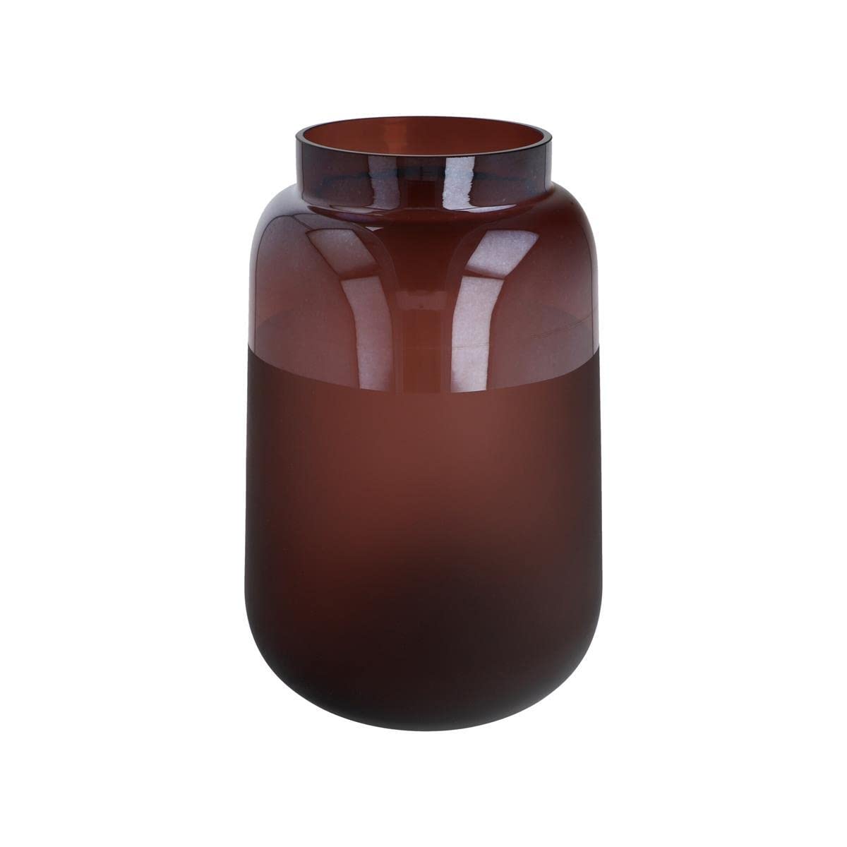 Goebel Vase, Glass, Red, 17.5 x 17.5 x 27 cm, 17,5x17,5x27 cm