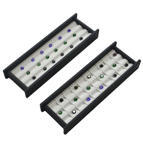 Écrin de rangement pour objets de collection et diamants avec fermoir - 6