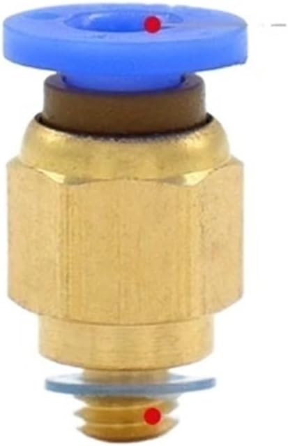 30/50pcsPneumatic Fittings PC Male thread -M5 M6 1/8 1/4 to Tube pc4 6 8mm push air tube Straight connection pc6 8-01 02(PC12-03,30pcs)