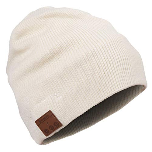 Unisex Modische Bluetooth Beanie Hut Bluetooth-Mütze mit Stereo-Kopfhörern,Mikrofon, Gifts Mütze Funkkopfhörer Stereo-Lautsprecher-Mikrofon Wireless