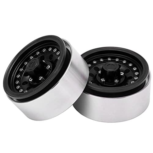 AMPIA COMPATIBILITÀ: questi cerchioni sono compatibili con le auto RC più diffuse come Axial SCX10 90046, D90, e 1/10 RC.Sostituisci facilmente i tuoi vecchi cerchioni per proteggere le tue parti originali.