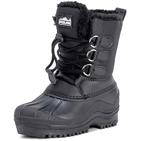 POLAR Kids Drawstring Waterproof Snow Boots Cover
