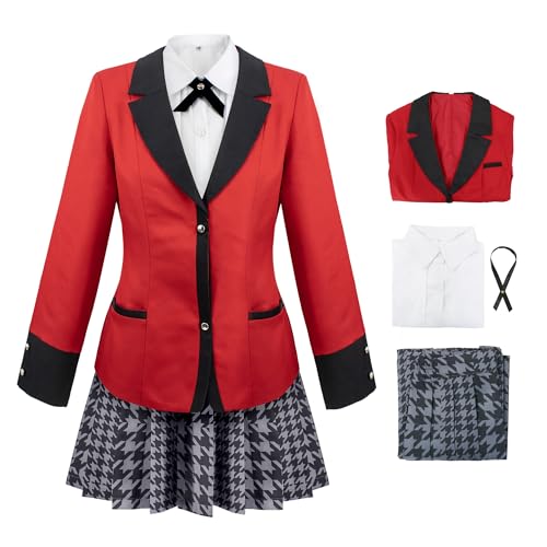 C-ZOFEK Women US Size Cosplay Costume Uniform for Halloween Christmas Anime Outfit Full Set