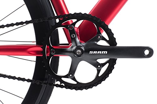 State Bicycle Co. Black Label 6061 Aluminum Fixed Gear Bike, Matte Red, 62 Cm #TOP7