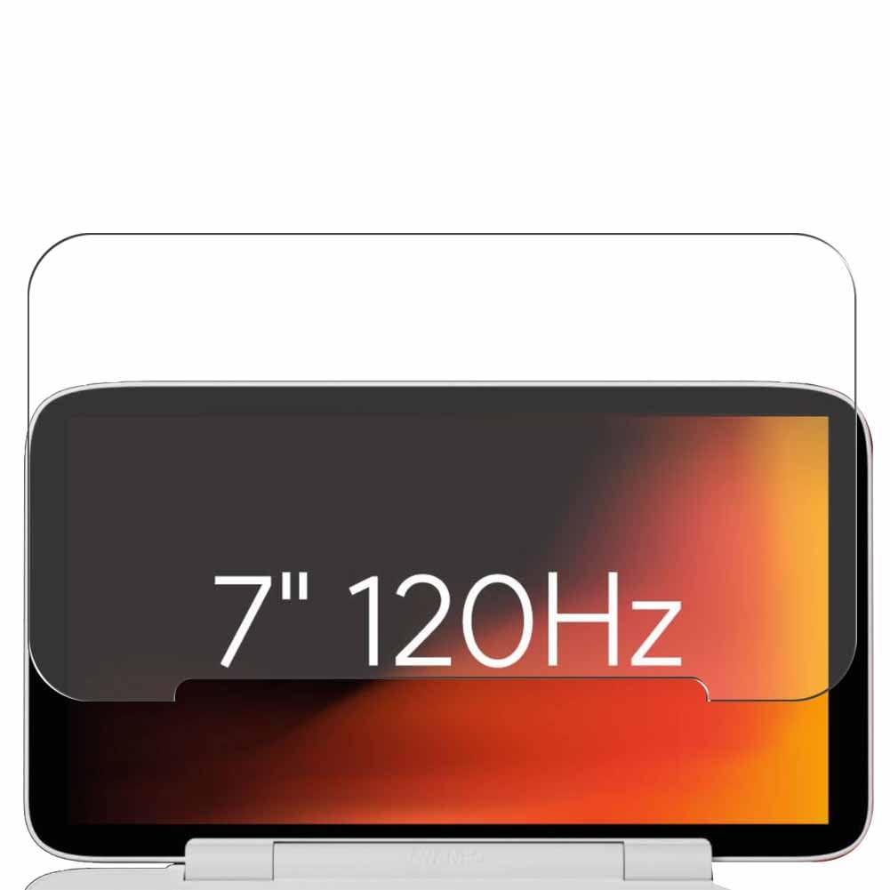Puccy 3 Pack Screen Protector, compatible with AYANEO FLIP KB 7"" TPU Film Guard （ Not Tempered Glass Protectors）, Transparent