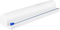 Fovanga Refillable Plastic Wrap Dispenser with Safe Slide Cutter - Fits 12in x 250ft Cling Wrap, Foil, Parchment Paper