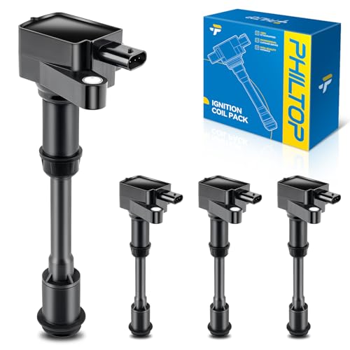 Image of PHILTOP UF674 Ignition coils Fits for Ford 2013-2016 Escape 1.6T, Ford 2013-2014 Fusion 1.6T, Ford 2014-2019 Fiesta 1.6T, Ford 2014-2016 Transit Connect 1.6T
