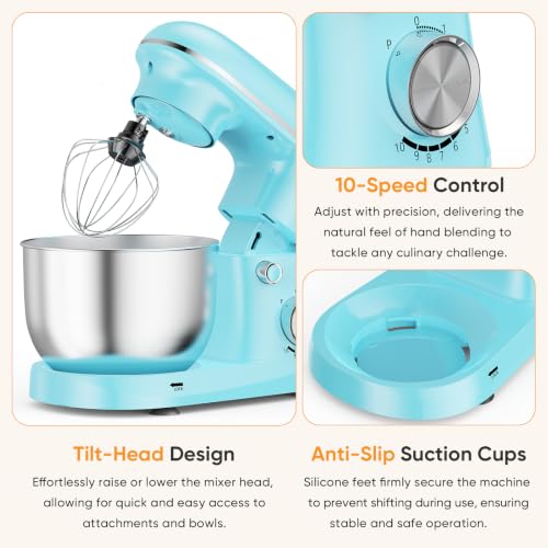 Image of NEWBULIG Stand Mixer 4.2QT, Kitchen Electric Mixers Alternative