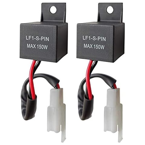 Gebildet 2pcs Universal 12V Flasher Relay Cover