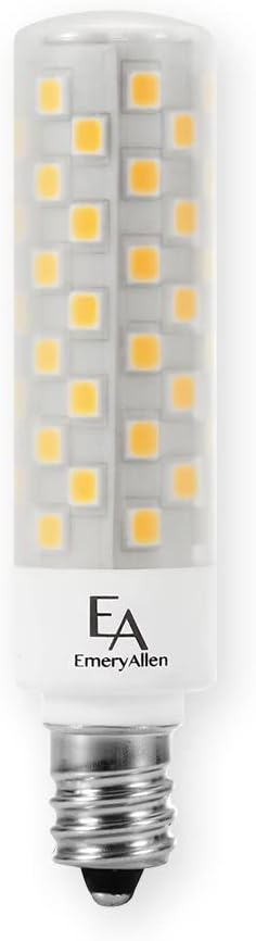EmeryAllen E12 Base, 4.5Watt (50W Equivalent) JA8 Compliant, Dimmable LED Light Bulb | 120V - 450 Lumens | 2700K |1 Pcs