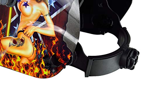 Casque de soudure automatique solaire BSD masque soudage flammes