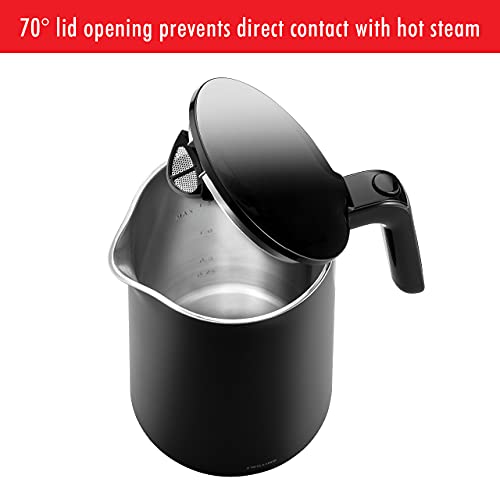 ZWILLING-Enfinigy-Cool-Touch-15-Liter-Electric-Kettle-Cordless-Tea-Kettle-Hot-Water-Black ZWILLING Enfinigy Cool Touch 15 Liter Electric Kettle Cordless Tea Kettle Hot Water Black