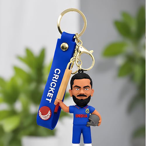 Image of Cute 3D Keychain | Keyring & Quirky Bag Charm | Hard Silicone, Unbreakable | Travel Essential | Kids Friendly | Strap & Bag Hook