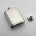 BDXMKS 6 Ounce Hip Flask Acciaio Inox 304 170ml Portatile Fiasco di Vino Flagon Bottiglia for L'Alcol Whisky incisi al Ragazze Fiaschetta da Tasca (Color : Girl 4)