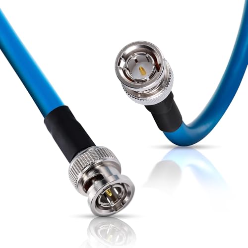 Bingfu SDI Cable BNC Male Cable 75 Ohm 3G/6G SDI Digital Video Cable(Belden 1694A) 60cm/23.62inch for Cameras and Video Equipment, Supports HD/3G/1080P/4K-UHD