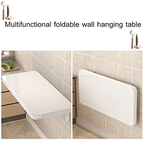 Table de salle à manger pliante en bois avec abattants design minimaliste - 4