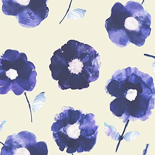 Anemone - Mantel de hule (1,4 m, 1,4 m²), color lila Cover