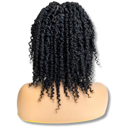 PIB 12'' Single Full Lace Wig Spring Twist Square Parted