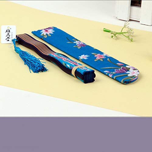 homozy 5x Saco De Ventilador De Mão Dobrável Capas De Bolso De Bolsa De Protetor De Ventilador De Mã